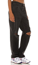 GRLFRND Amanda Mid Rise Loose in Black