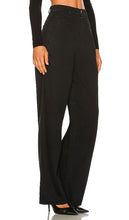 GRLFRND Morgan Pleated Low Rise in Black