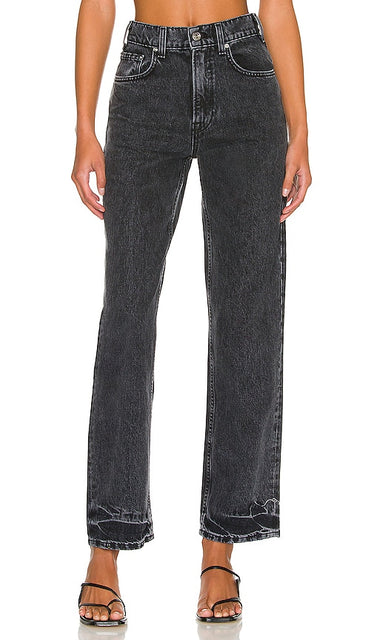 GRLFRND Sophia Tomboy Straight in Black - GRLFRND Sophia Tomboy hétéro en noir - GRLFRND 索菲亚假小子直筒黑衣 - GRLFRND Sophia Tomboy Straight in Schwarz - GRLFRND 소피아 톰보이 스트레이트 컬러 - GRLFRND Sophia Tomboy Etero in Nero