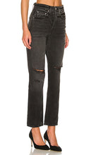 GRLFRND Karolina Rise Straight Crop in Black