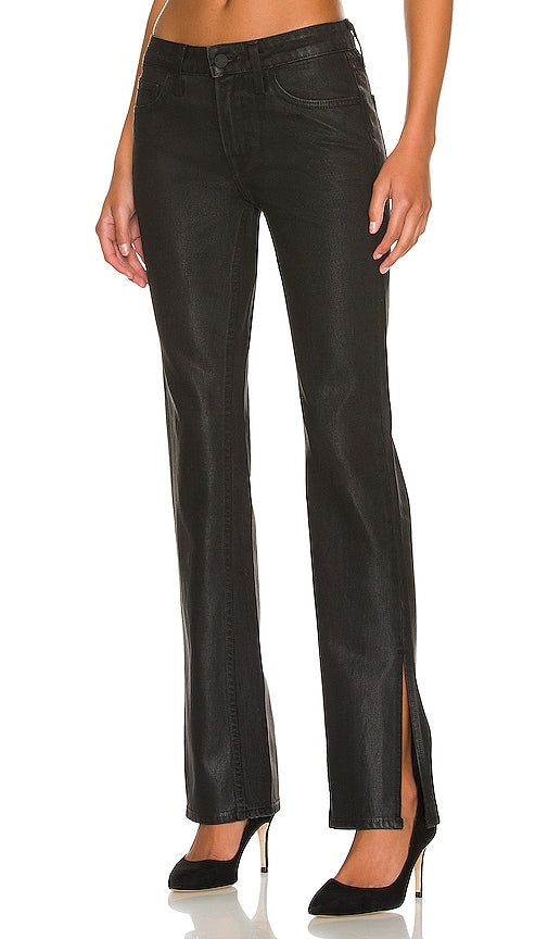 GRLFRND Hailey Low Rise Slim Boot in Black - GRLFRND Hailey - Bottines slim taille basse en noir - GRLFRND Hailey 黑色低腰修身靴子 - GRLFRND Hailey Low Rise Slim Boot in Schwarz - GRLFRND Hailey 로우라이즈 슬림 부츠블랙 색상 - GRLFRND Stivale slim a vita bassa Hailey in nero