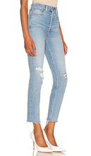 GRLFRND Piper Super High Rise Slim in Blue