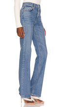 GRLFRND Melanie High Rise Boot Cut in Blue