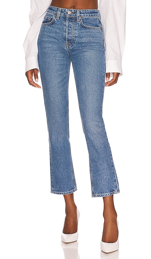 GRLFRND Karolina High Rise Skinny in Blue - GRLFRND Karolina - Jean skinny taille haute en bleu - GRLFRND Karolina 蓝色高腰紧身上衣 - GRLFRND Karolina High Rise Skinny in Blau - GRLFRND Karolina 하이라이즈 스키니 블루 색상 - GRLFRND Karolina skinny a vita alta in blu