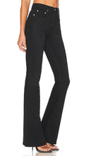 GRLFRND Carine High Rise Flare in Black