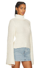 GRLFRND Montana Boucle Sweater in Ivory