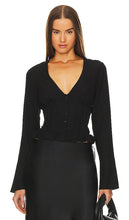 GUIZIO Cheri Pintuck Top in Black - GUIZIO Haut Pintuck Cheri en Noir - GUIZIO Cheri 黑色细褶上衣 - GUIZIO Cheri Pintuck Top in Schwarz - GUIZIO Cheri 핀턱 탑 - Top GUIZIO Cheri con nervature in nero