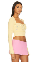 GUIZIO Home Sweet Home Sweater in Yellow