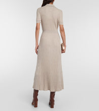 Gabriela Hearst Amor silk and cashmere midi dress