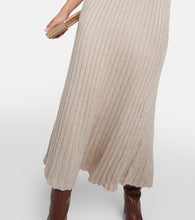 Gabriela Hearst Amor silk and cashmere midi dress
