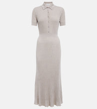 Gabriela Hearst Amor silk and cashmere midi dress. Gabriela Hearst Amor 真丝羊绒中长连衣裙