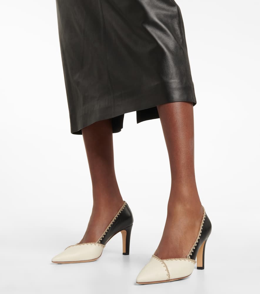 Gabriela Hearst Aster leather pumps