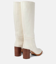 Gabriela Hearst Bocca leather knee-high boots