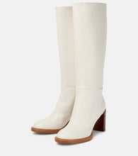 Gabriela Hearst Bocca leather knee-high boots