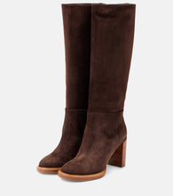 Gabriela Hearst Bocca suede knee-high boots