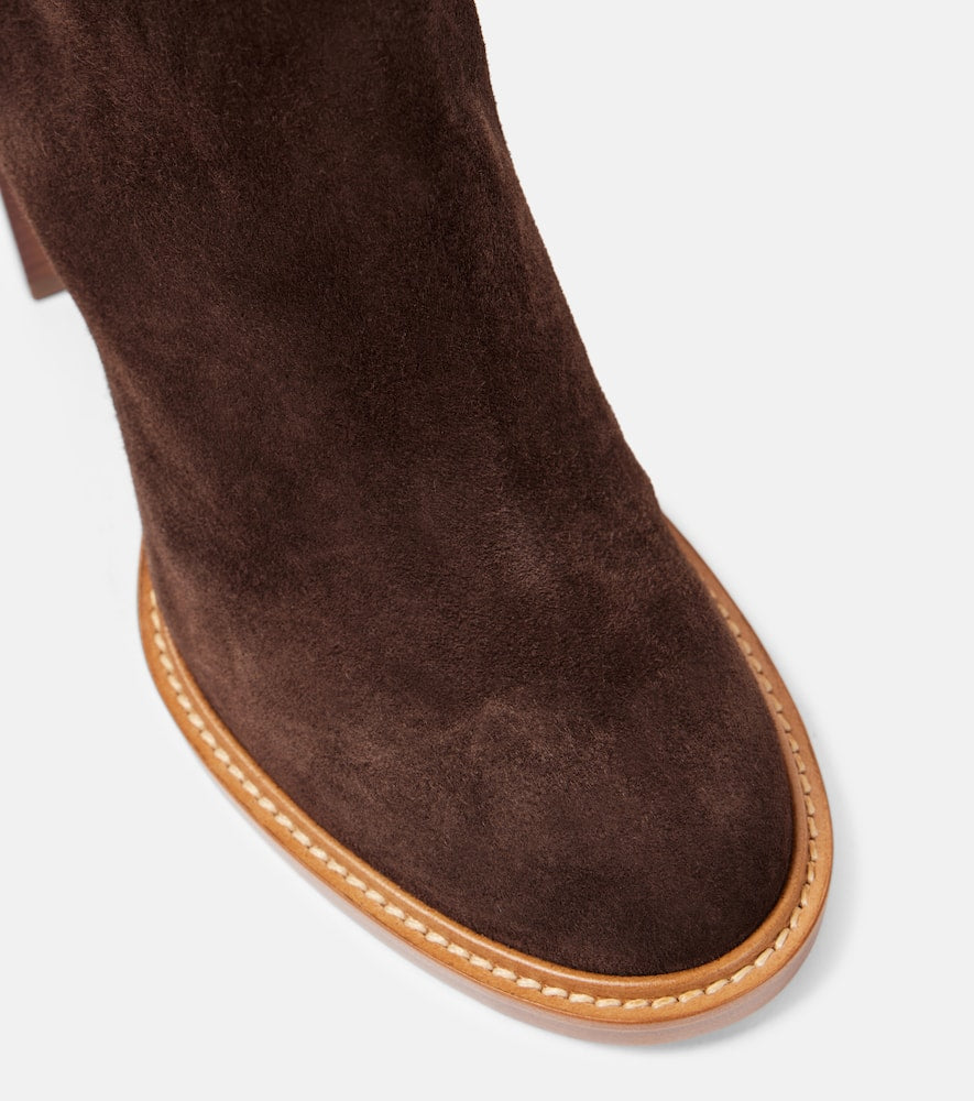 Gabriela Hearst Bocca suede knee-high boots