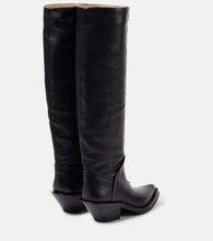 Gabriela Hearst Camero leather knee-high boots
