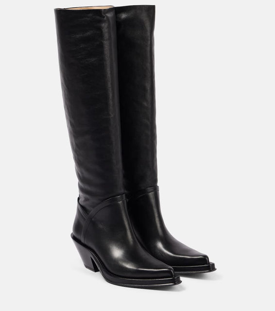 Gabriela Hearst Camero leather knee-high boots