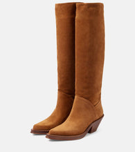 Gabriela Hearst Camero suede knee-high boots
