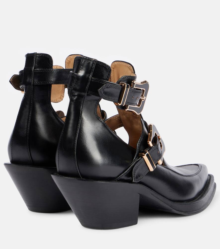 Gabriela Hearst Castro leather ankle boots