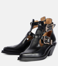 Gabriela Hearst Castro leather ankle boots