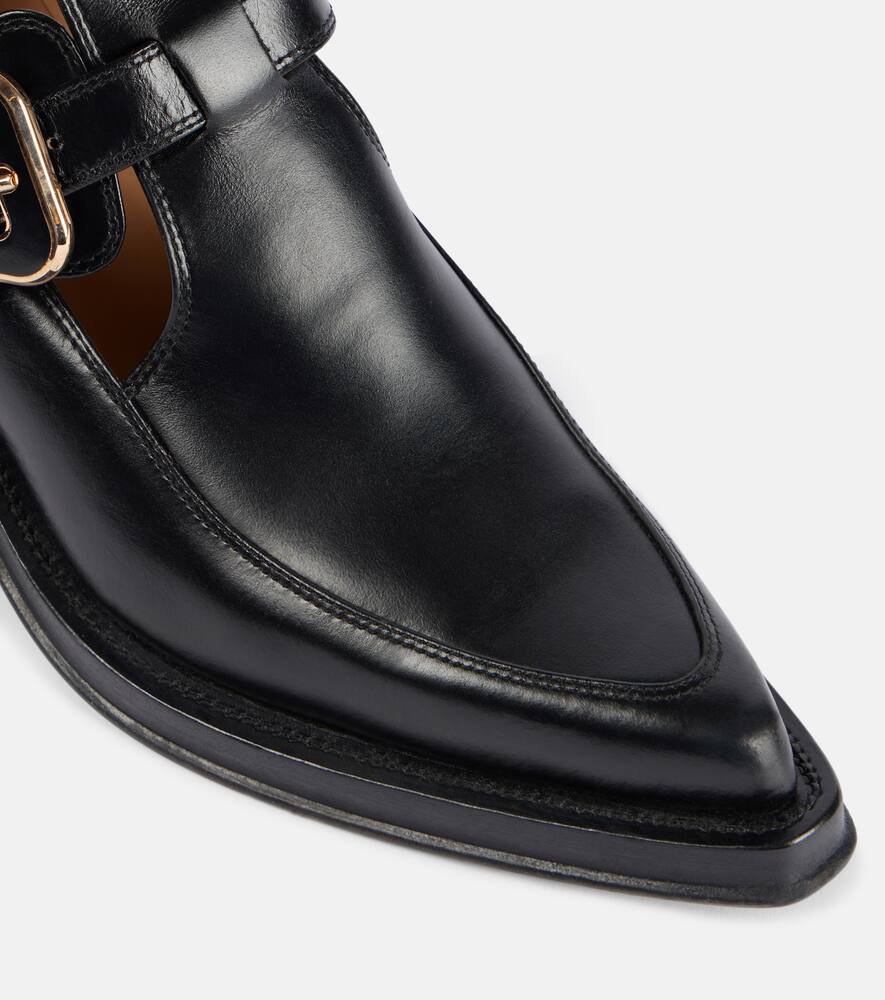 Gabriela Hearst Castro leather ankle boots