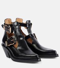 Gabriela Hearst Castro leather ankle boots