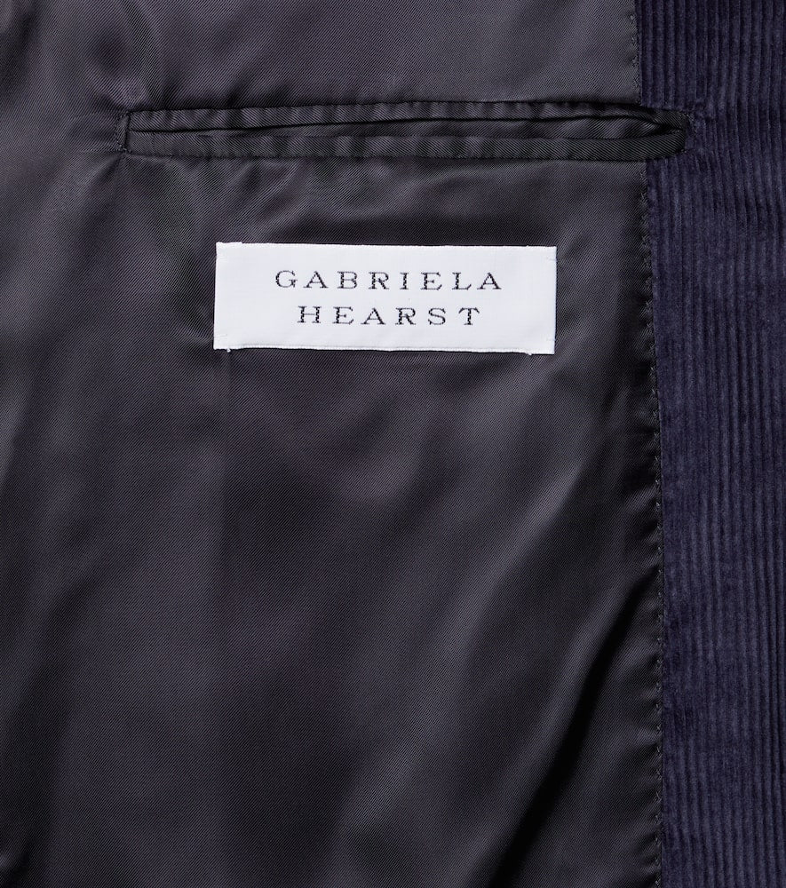 Gabriela Hearst Cotton corduroy blazer