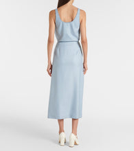 Gabriela Hearst Defina silk and wool midi skirt