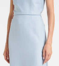 Gabriela Hearst Defina silk and wool midi skirt