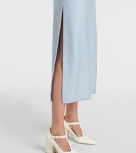 Gabriela Hearst Defina silk and wool midi skirt