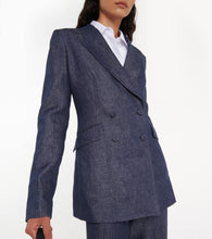 Gabriela Hearst Double-breasted linen blazer