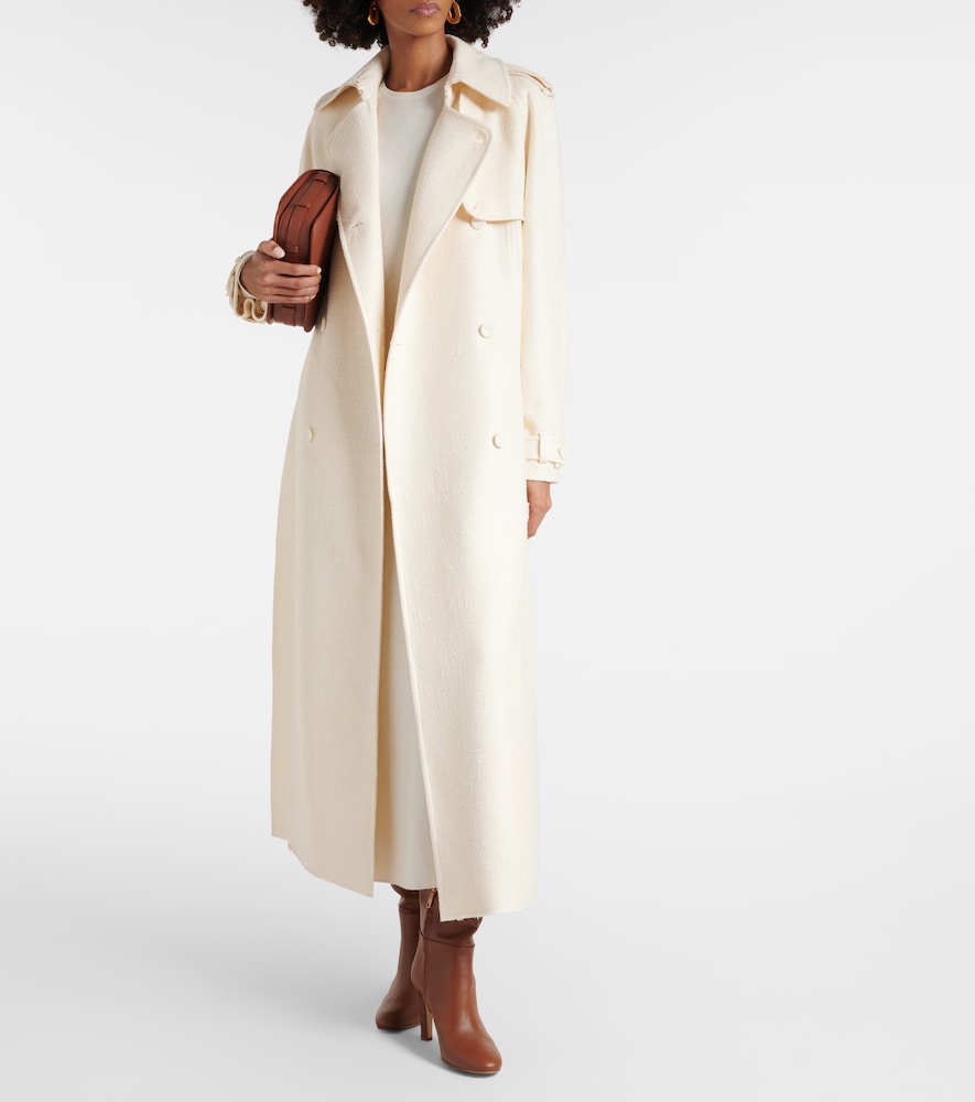 Gabriela Hearst Eithne silk and wool trench coat