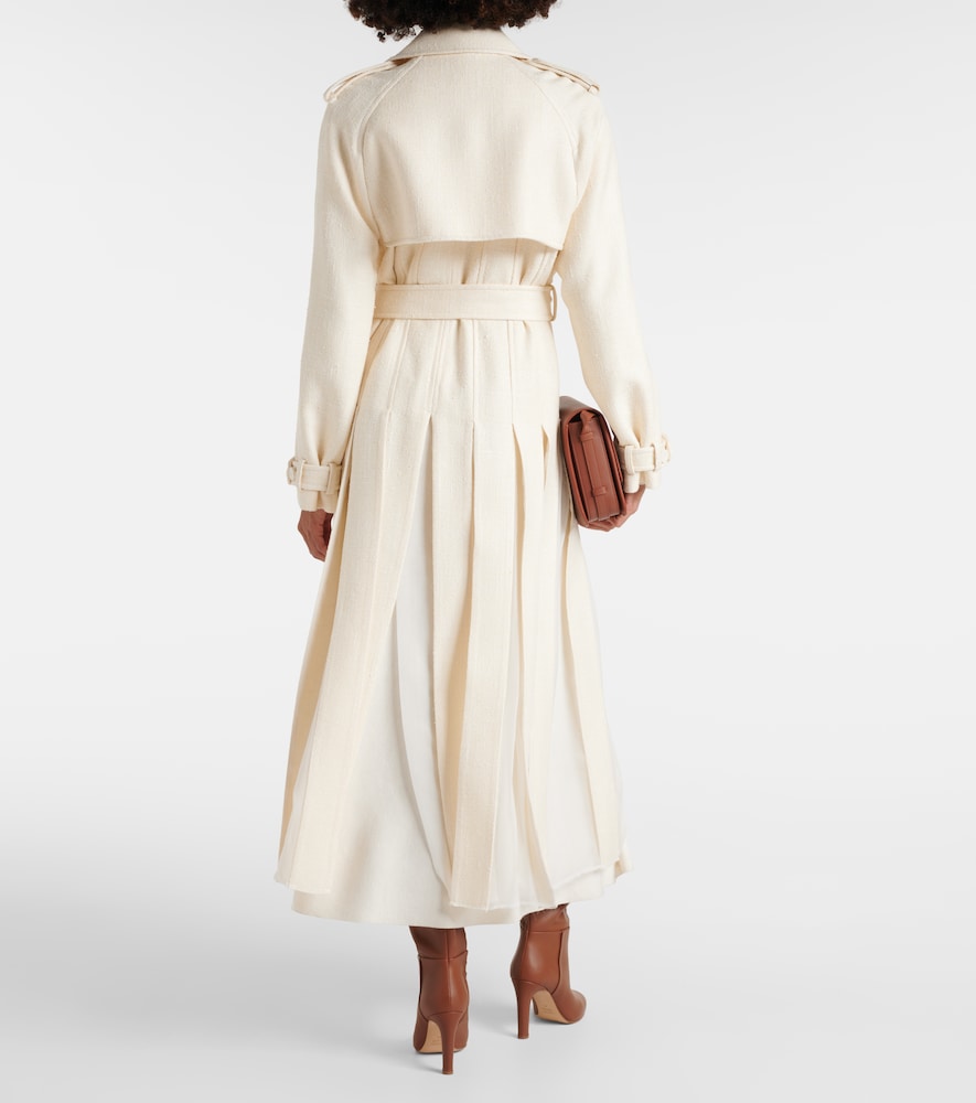 Gabriela Hearst Eithne silk and wool trench coat