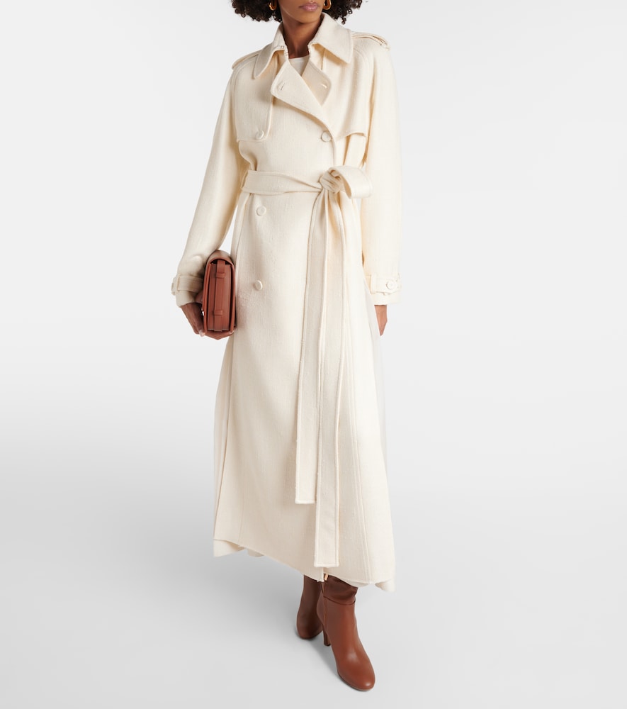 Gabriela Hearst Eithne silk and wool trench coat