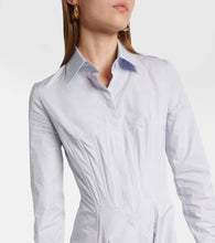 Gabriela Hearst Eugene cotton shirt dress