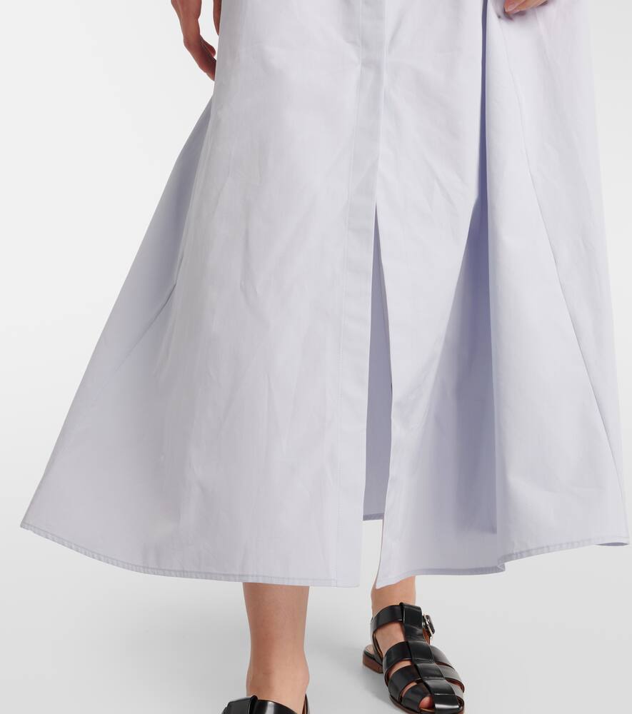 Gabriela Hearst Eugene cotton shirt dress