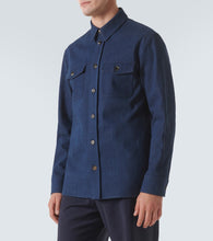 Gabriela Hearst Everly denim overshirt