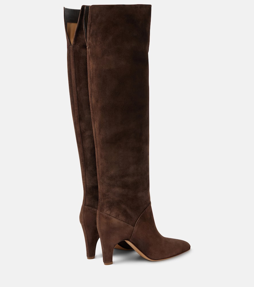 Gabriela Hearst Hana leather over-the-knee boots