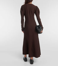 Gabriela Hearst Hannah virgin wool midi dress