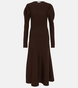 Gabriela Hearst Hannah virgin wool midi dress