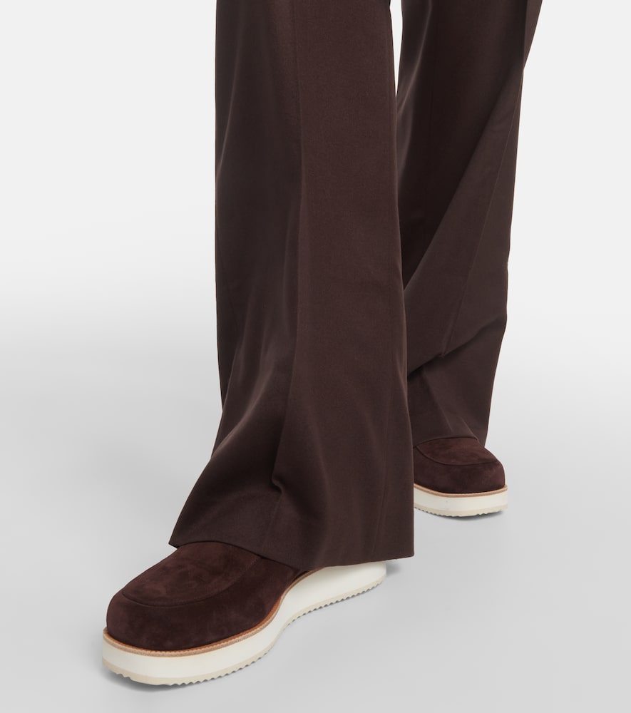 Gabriela Hearst Harry shearling-lined suede ankle boots