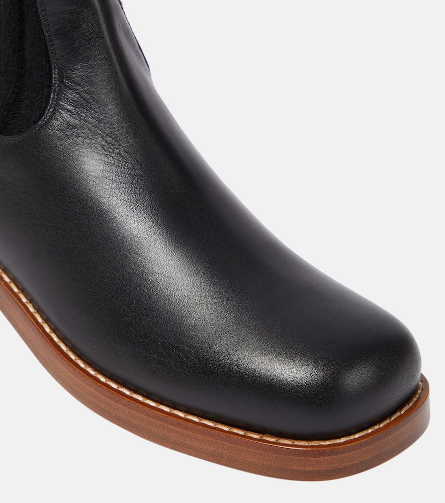 Gabriela Hearst Hobbes leather Chelsea boots
