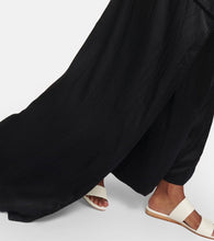 Gabriela Hearst Hunter caped silk satin gown