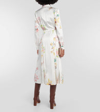 Gabriela Hearst Jane floral silk midi dress