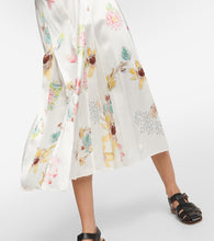 Gabriela Hearst Jane floral silk midi dress