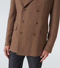 Gabriela Hearst Leiva double-breasted wool and cashmere blazer