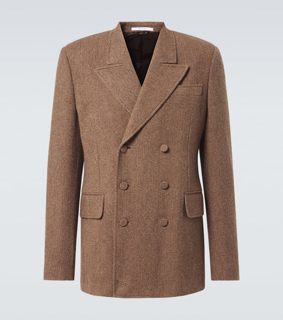 Gabriela Hearst Leiva double-breasted wool and cashmere blazer