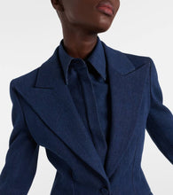 Gabriela Hearst Leiva single-breasted denim blazer