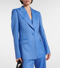 Gabriela Hearst Leiva wool, silk, and linen blazer